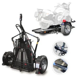 Single Ride-Up SRL Stand-Up™ Motorcycle Trailer - Image 3