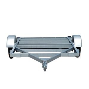 STIRLING, 5ft. x 8ft. Galvalume Kit Trailer w/12in. Wheels, Load Capacity 1250 lb, Deck Length 8 ft, Deck Width 5 ft, Model# 60-096-KO12 - Image 3