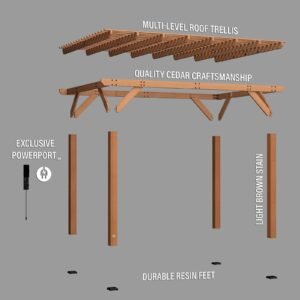 14×10 Delray Pergola - Image 6