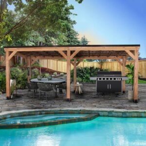 20 Ft. x 9.5 Ft. Patio Gazebo - Image 4