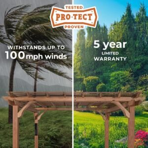 20×12 Beaumont Pergola - Image 4