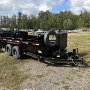 14,000# GVWR Ultra Low Pro 12′ Dump Trailer w/ Contractor Package
