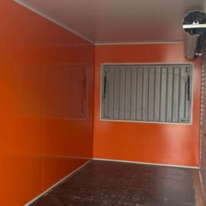 20FT Custom Orange Canteen Container - Image 4